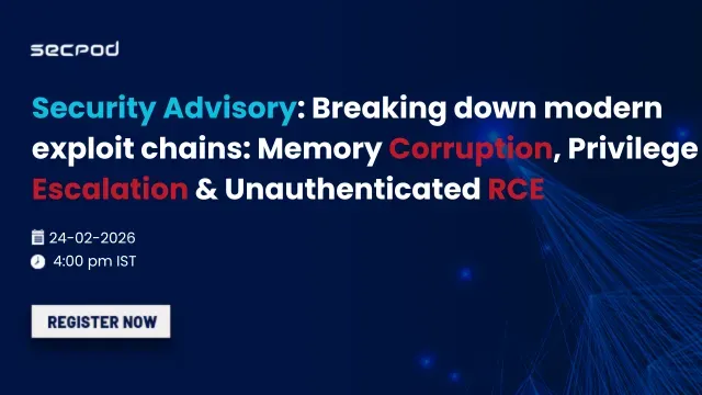 Security Advisory - Breaking down modern exploit chains: Memory Corruption, Privilege Escalation & Unauthenticated RCE